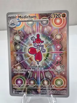 Pokemon Card TCG: Medicham 241/217 ME: Ascended Heroes Illustration Rare - NM - Image 1