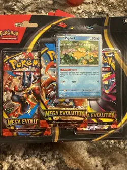 Pokemon Trading Card Game Phantasmal Flames 3-Booster Blister New Sealed - Image 1