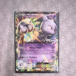 Pokemon Mewtwo EX XY183 Promo Holo Psychic Basic 170 HP English Card - Image 1