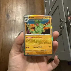 053/094 FLYGON RARE HOLO PHANTASMAL FLAMES POKEMON CARD - Image 1