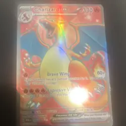 Charizard Base Set Holo Rare 004/102 120 HP Pokemon TCG Card - Image 1