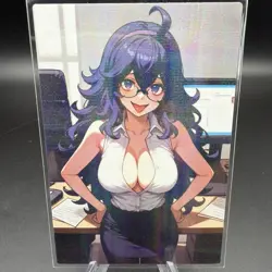 Hex Maniac Anime Waifu Card Doujin ACG Goddess Holo - Image 1