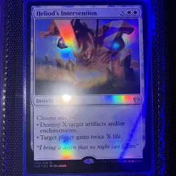 MTG [Heliod's Intervention] PROMO FOIL Theros Beyond Death #19 Rare NM/Unplayed - Image 2