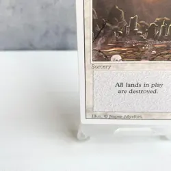 MTG Armageddon Revised White Sorcery Destroy All Lands English Magic the Gatheri - Image 5