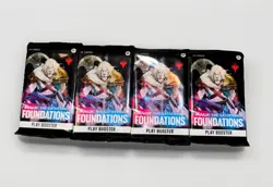 Magic The Gathering Foundations Play Booster Packs 4x New MTG Factory Sealed TCG - Image 1