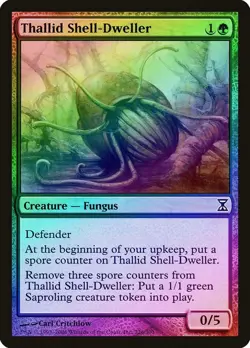 Thallid Shell-Dweller FOIL Time Spiral NM Green Common MAGIC MTG - Image 1