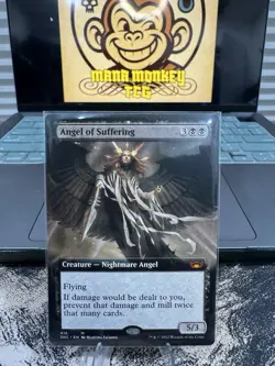 Angel of Suffering (Extended Art) Streets of New Capenna Near Mint MTG US Seller - Image 1