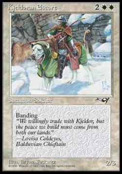 Kjeldoran Escort (2) - Medium Play MTG Alliances - Image 1
