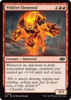 Wildfire Elemental - Near Mint MTG Foundations Jumpstart - Image 1