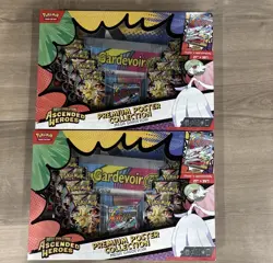 Pokemon TCG Ascended Heroes Premium Poster Collection Mega Gardevoir EX SEALED - Image 1
