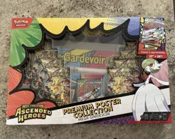 Pokemon TCG Ascended Heroes Premium Poster Collection Mega Gardevoir EX SEALED - Image 2