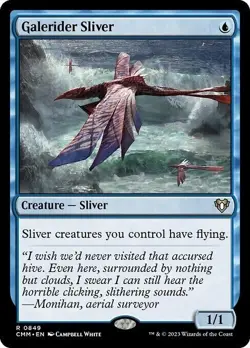 mtg magic Galerider Sliver ENGLISH Slivoide des bourrasques commander - Image 1