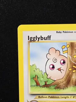 Igglybuff #36 Wizards Black Star Promo Rare Pokemon League TCG 2001 WoTC - Image 3