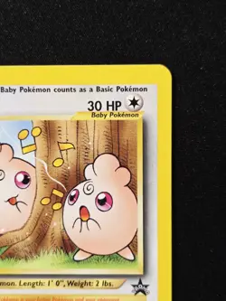 Igglybuff #36 Wizards Black Star Promo Rare Pokemon League TCG 2001 WoTC - Image 4