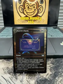 Cabaretti Charm (Showcase) Gilded Foil Streets of New Capenna Near Mint US MTG - Image 1