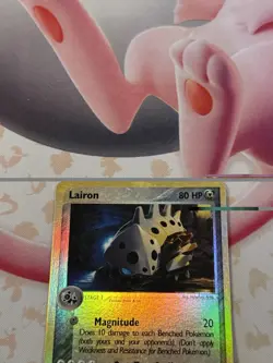Lairon 2003 EX Ruby & Sapphire 37/109 Reverse Holo Pokemon NEAR MINT CONDITION - Image 3