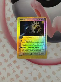 Lairon 2003 EX Ruby & Sapphire 37/109 Reverse Holo Pokemon NEAR MINT CONDITION - Image 5