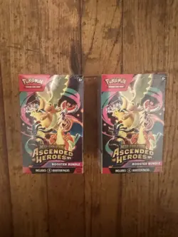 Pokemon TCG Ascended Heroes Booster Bundle X2 Factory Sealed New - Image 1
