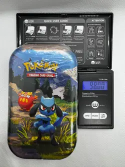 98g EXTRA HEAVY! - Pokemon Ascended Heroes Mini Tin: Riolu & Darumaka - Image 1