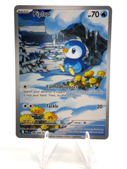 Pokemon Piplup Illustration Rare Phantasmal Flames 098/094 - Image 1