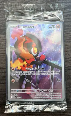 Charcadet 022 Pokemon TCG Mega Evolution Promo Holo SEALED MINT NM - Image 1