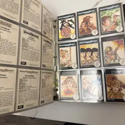 1992 Advanced Dungeons & Dragons Trading Cards Set Looks Complete 750ish Cards - Image 3