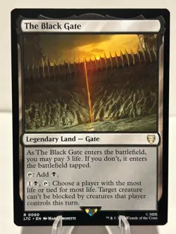 The Black Gate 80 R Commander: The Lord of the Rings NM MTG - Image 1