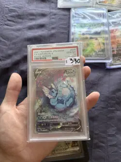 Vaporeon V 075/069 - Eevee Heroes - PSA 10 - Japanese Pokemon Card - Image 1