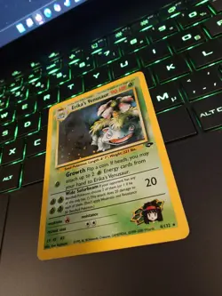 2000 Pokemon Erika's Venusaur 4/132 - Gym Challenge Unlimited Holo - NM - Image 5