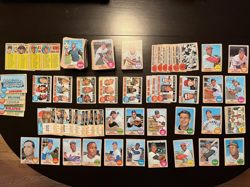 1968 Topps Baseball Starter Set Lot of 305 Cards Aaron Clemente READ - Image 1