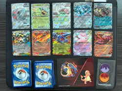 Pokemon Card Lot 50 Holos & Reverse Holos + 5 EX/V Cards + Bonus Extras - Image 1