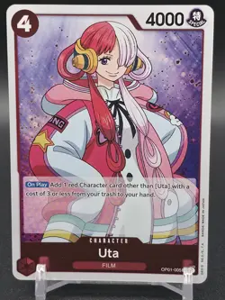 Pre Errata One Piece Romance Dawn Uta OP01-005 Rare English LP - Image 1