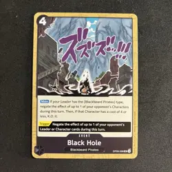 Black Hole OP09-098 One Piece TCG Emperors of The New World x4 playset - Image 2