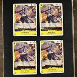 Nico Olivia Playset - OP09-106 x4 - Emperors in the New World - One Piece TCG - Image 1