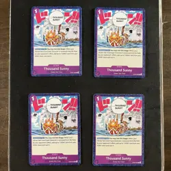 Thousand Sunny Playset - OP09-080 x4 - Emperors in the New World - One Piece - Image 1