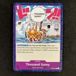 Thousand Sunny Playset - OP09-080 x4 - Emperors in the New World - One Piece - Image 2