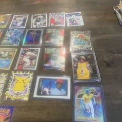Topps Titans of the Game MLB & Pokemon Cards Lot (20) Charizard, Pikachu - Image 2