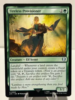 Tireless Provisioner 262 U Commander: The Lord of the Rings NM MTG - Image 1