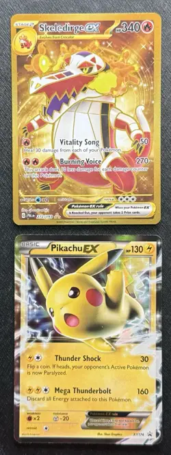 Pokemon Collector Lot Of 20 Cards VMax Ex VStar Charizard Pikachu See Photos - Image 2