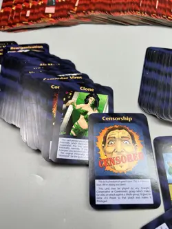 Huge Lot * Illuminati New World Order - 335 Unique Cards - INWO 99% 1st Edition - Image 5