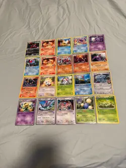 Pokemon Card Lot 20 Cards Mixed Vintage Japanese Included Holo Reverse Holo - Image 1
