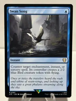 Swan Song 197 R Commander: The Lord of the Rings: Tales of Middle-earth NM MTG - Image 1