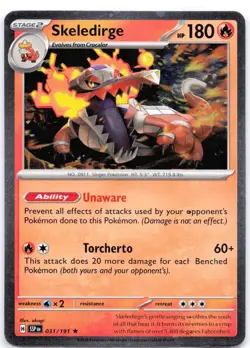 Skeledirge 031/191 (Cosmos Holo) Miscellaneous Cards & Products - Image 1