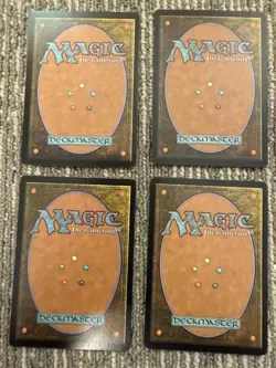 Magic The Gathering MTG 4-Card Lot Rakshasa Deathdealer Gaze of Granite Doomgape - Image 2