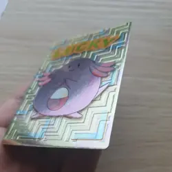 Chansey 1999 Japanese Pokemon TCG Meiji Foil Card Rare Lucky - Image 5