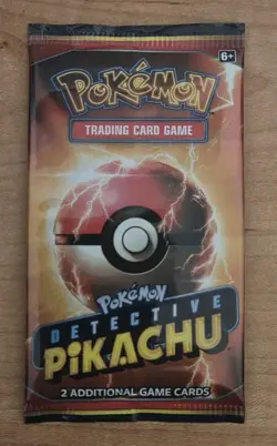 Pokemon Detective Pikachu Movie 2-Card Mini Booster Pack - Image 1
