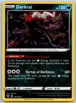 Darkrai - (Cosmos Holo) Holo Promo Miscellaneous Cards & Products 105/189 NM - Image 1