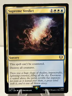 Supreme Verdict 272 R Commander: The Lord of the Rings NM MTG - Image 1