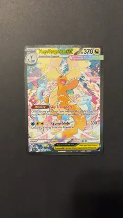 Mega Dragonite EX Full Art Holo Pokemon TCG Card 290/217 HP 370 - Image 1