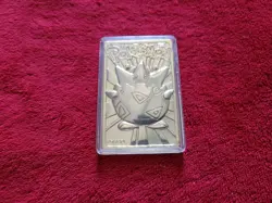 Pokemon 23k Gold Plated Togepi Trading Card 1999 Burger King. PRE-OWNED - Image 2